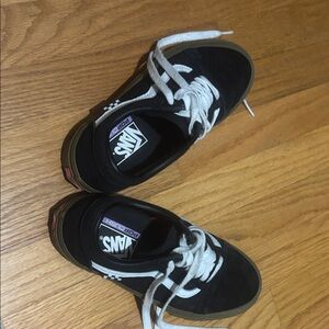 Vans Classic Black with White Laces